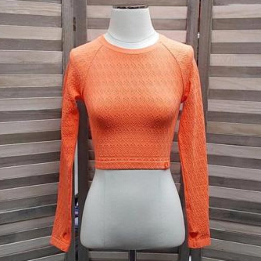 Women's Seamless Crop Long Sleeve Top | JoyLab | S
